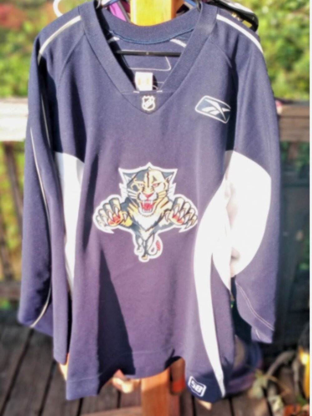 (58)Florida Panthers team-issued practice NHL Hockey Jersey Branislav Mezei